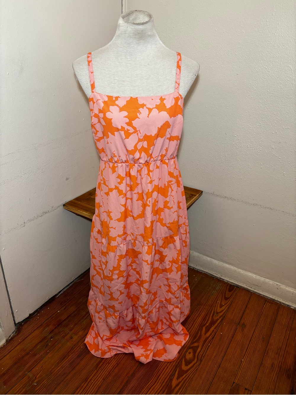 Social Standard by Sanctuary Sleeveless Floral Tiered Maxi Dress